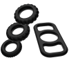 ADDICTED TOYS - COCK RING SET 4 PIECES - Afbeelding 2