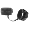 FETISH SUBMISSIVE - VEGAN LEATHER ANKLE CUFFS WITH NOPRENE LINING - Afbeelding 2