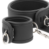 FETISH SUBMISSIVE - VEGAN LEATHER NECKLACE AND HANDCUFFS WITH NOPRENE LINING - Afbeelding 5
