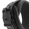FETISH SUBMISSIVE - VEGAN LEATHER NECKLACE AND HANDCUFFS WITH NOPRENE LINING - Afbeelding 6