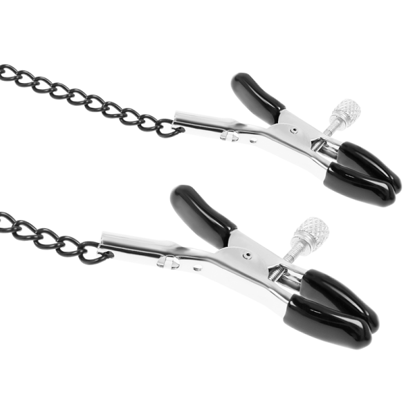 FETISH SUBMISSIVE - GAG RING WITH NIPPLE CLAMPS - Afbeelding 5