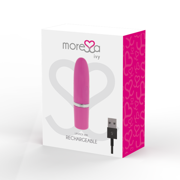 MORESSA - IVY VIBRATOR STIMULATOR TRAVEL PINK - Afbeelding 3