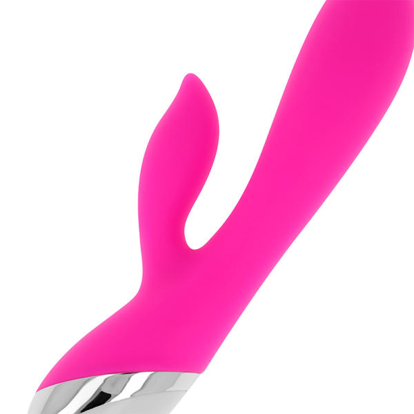 OHMAMA - VIBRATOR WITH RABBIT 10 VIBRATION MODES 19 CM - Afbeelding 3