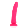 DELTA CLUB - TOYS PINK DILDO MEDICAL SILICONE 20 CM -O- 4 CM - Afbeelding 5