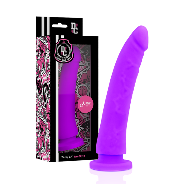 DELTA CLUB - TOYS HARNESS + DONG PURPLE SILICONE 17 CM -O- 3 CM - Afbeelding 3