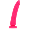 DELTA CLUB - TOYS HARNESS + DONG PINK SILICONE 23 CM -O- 4.5 CM - Afbeelding 4
