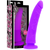 DELTA CLUB - TOYS HARNESS + DONG PURPLE SILICONE 23 CM -O- 4.5 CM - Afbeelding 3