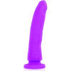 DELTA CLUB - TOYS HARNESS + DONG PURPLE SILICONE 23 CM -O- 4.5 CM - Afbeelding 4