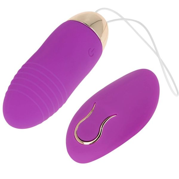 OHMAMA - REMOTE CONTROL VIBRATING EGG 10 SPEEDS PURPLE - Afbeelding 3