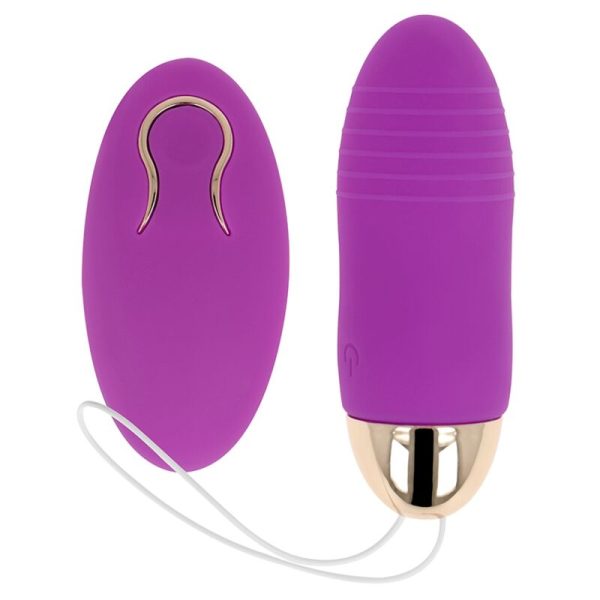 OHMAMA - REMOTE CONTROL VIBRATING EGG 10 SPEEDS PURPLE - Afbeelding 2
