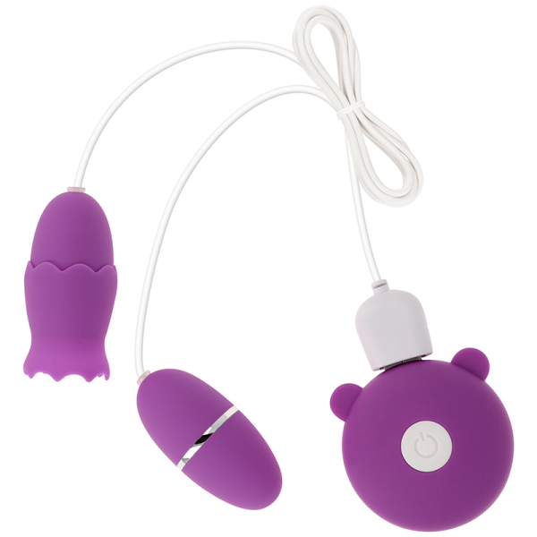 OHMAMA - DOUBLE STIMULATOR 10 VIBRATION MODES - Afbeelding 2