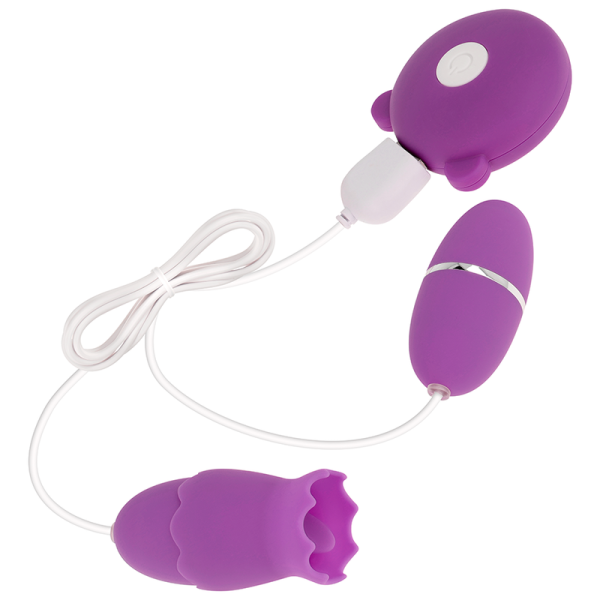 OHMAMA - DOUBLE STIMULATOR 10 VIBRATION MODES - Afbeelding 3