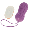 OHMAMA - REMOTE CONTROL ROTATING EGG 7 PATTERNS PURPLE - Afbeelding 2