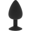OHMAMA - DIAMOND SILICONE ANAL PLUG SIZE L 9 CM - Afbeelding 2