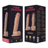 CYBER SILICOCK - STRAP-ON MAGNUS LIQUID SILICONE WITH 3 RINGS FREE 20.5 CM -O- 4.1 CM - Afbeelding 8