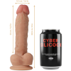 CYBER SILICOCK - STRAP-ON MAGNUS LIQUID SILICONE WITH 3 RINGS FREE 20.5 CM -O- 4.1 CM - Afbeelding 5