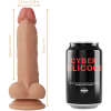 CYBER SILICOCK - STRAP-ON JUDE LIQUID SILICONE WITH 3 RINGS FREE 18 CM -O- 3.2 CM - Afbeelding 6