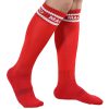 MACHO - LONG SOCKS ONE SIZE RED - Afbeelding 2