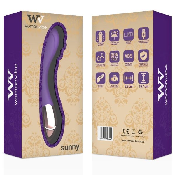 WOMANVIBE - SUNNY SILICONE RECHARGEABLE VIBRATOR - Afbeelding 5