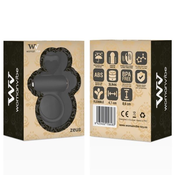 WOMANVIBE - ZEUS SILICONE VIBRATOR RING - Afbeelding 7