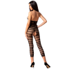 PASSION - WOMAN BS081 BODYSTOCKING BLACK ONE SIZE - Afbeelding 2