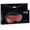 FETISH SUBMISSIVE DARK ROOM - VEGAN LEATHER MASK WITH NEOPRENE LINING - Afbeelding 4