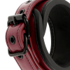 FETISH SUBMISSIVE DARK ROOM - VEGAN LEATHER HANDCUFFS WITH NEOPRENE LINING - Afbeelding 6