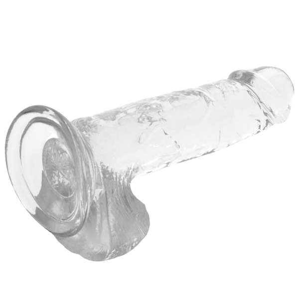 X RAY - HARNESS + CLEAR COCK WITH BALLS 20 CM -O- 4.5 CM - Afbeelding 3