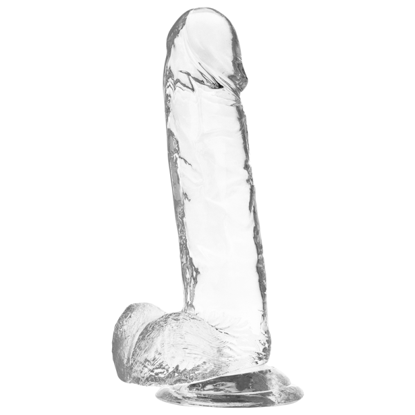 X RAY - HARNESS + CLEAR COCK WITH BALLS 20 CM -O- 4.5 CM - Afbeelding 4