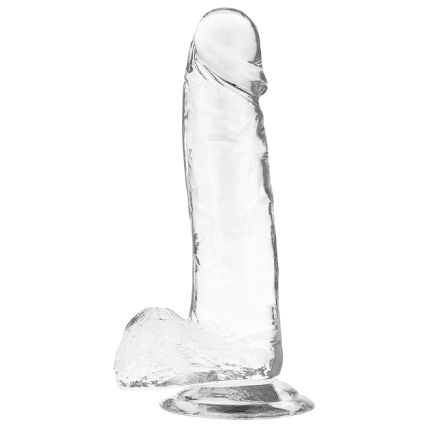 X RAY - HARNESS + CLEAR COCK WITH BALLS 20 CM -O- 4.5 CM - Afbeelding 5