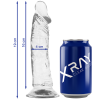 X RAY - HARNESS + CLEAR COCK 19 CM -O- 4 CM - Afbeelding 7
