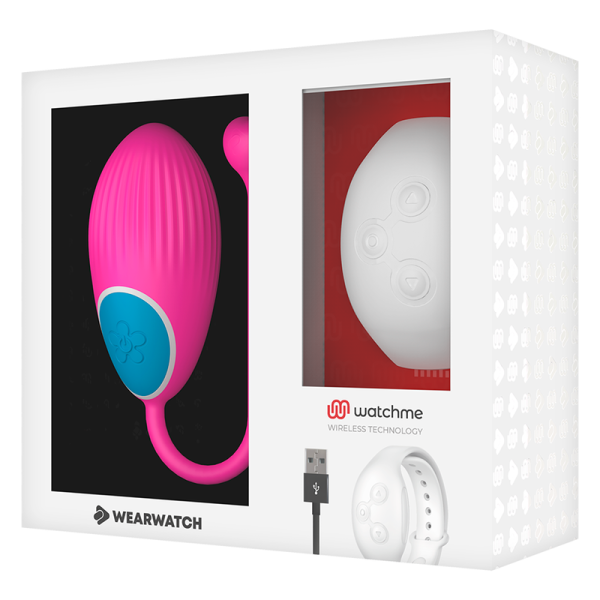 WEARWATCH - WATCHME TECHNOLOGY REMOTE CONTROL EGG FUCHSIA / NIVEO - Afbeelding 6