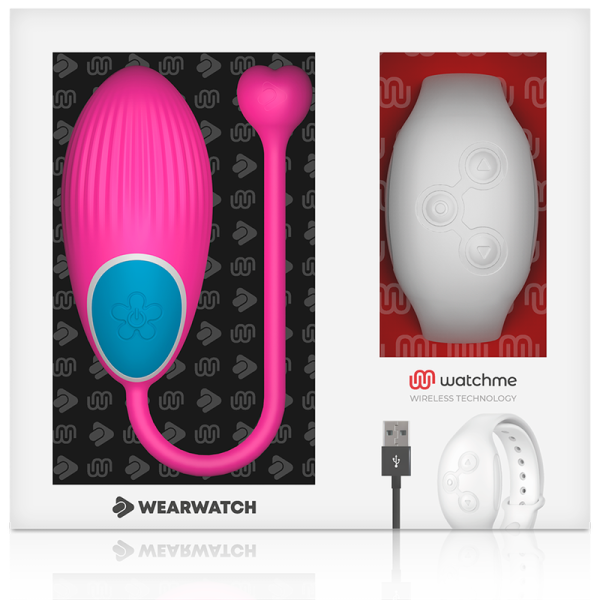 WEARWATCH - WATCHME TECHNOLOGY REMOTE CONTROL EGG FUCHSIA / NIVEO - Afbeelding 8