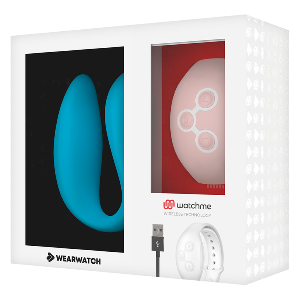 WEARWATCH - WATCHME DUAL TECHNOLOGY VIBRATOR INDIGO / PINK - Afbeelding 6