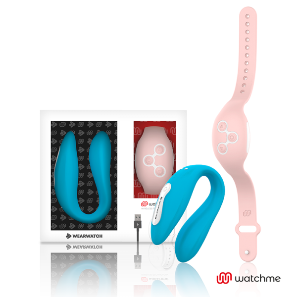 WEARWATCH - WATCHME DUAL TECHNOLOGY VIBRATOR INDIGO / PINK - Afbeelding 2