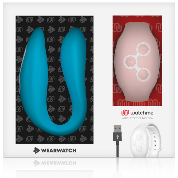 WEARWATCH - WATCHME DUAL TECHNOLOGY VIBRATOR INDIGO / PINK - Afbeelding 8
