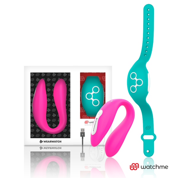 WEARWATCH - DUAL TECHNOLOGY WATCHME VIBRATOR FUCHSIA / SEAWATER - Afbeelding 2