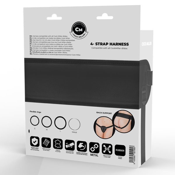 COCK MILLER - ADJUSTABLE HARNESS & RINGS - Afbeelding 7