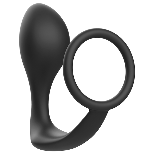 ADDICTED TOYS - ANAL PLUG WITH BLACK SILICONE RING - Afbeelding 3