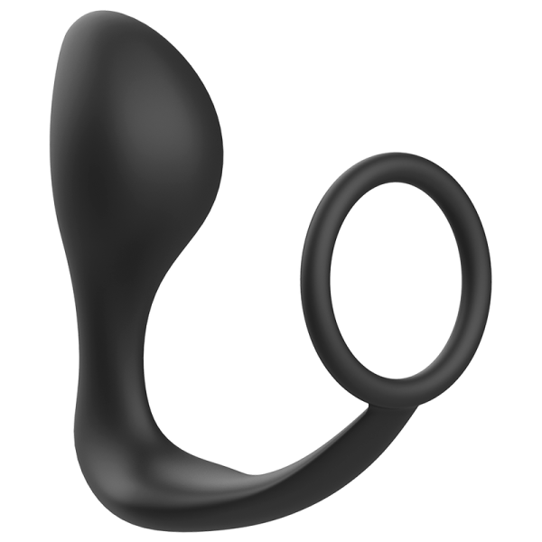 ADDICTED TOYS - ANAL PLUG WITH BLACK SILICONE RING - Afbeelding 2