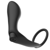 ADDICTED TOYS - PENIS RING WITH REMOTE CONTROL ANAL PLUG BLACK RECHARGEABLE - Afbeelding 5
