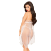 PENTHOUSE - NAUGHTY DOLL BABYDOLL WHITE L/XL - Afbeelding 2